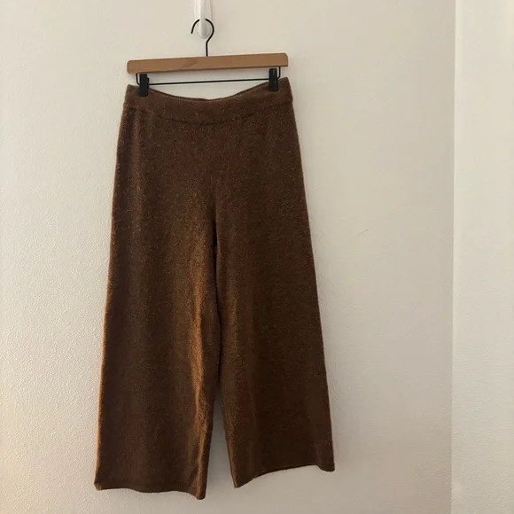 Jenni Kayne culottes Marina Wide-Leg Pants in Nutmeg - Picture 5 of 8